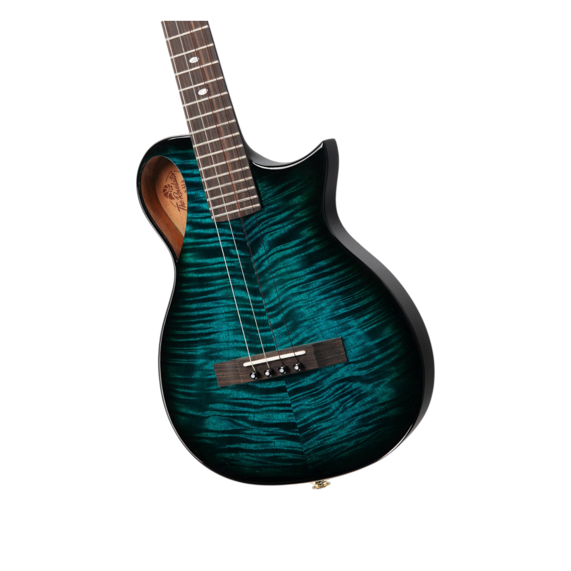 Revelator Nautilus Tenor Ukulele Horizon Blue Lagoon  Mango